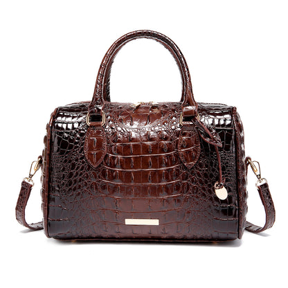 Handmade Crocodile Leather Handbag – Luxury Genuine Leather Purse
