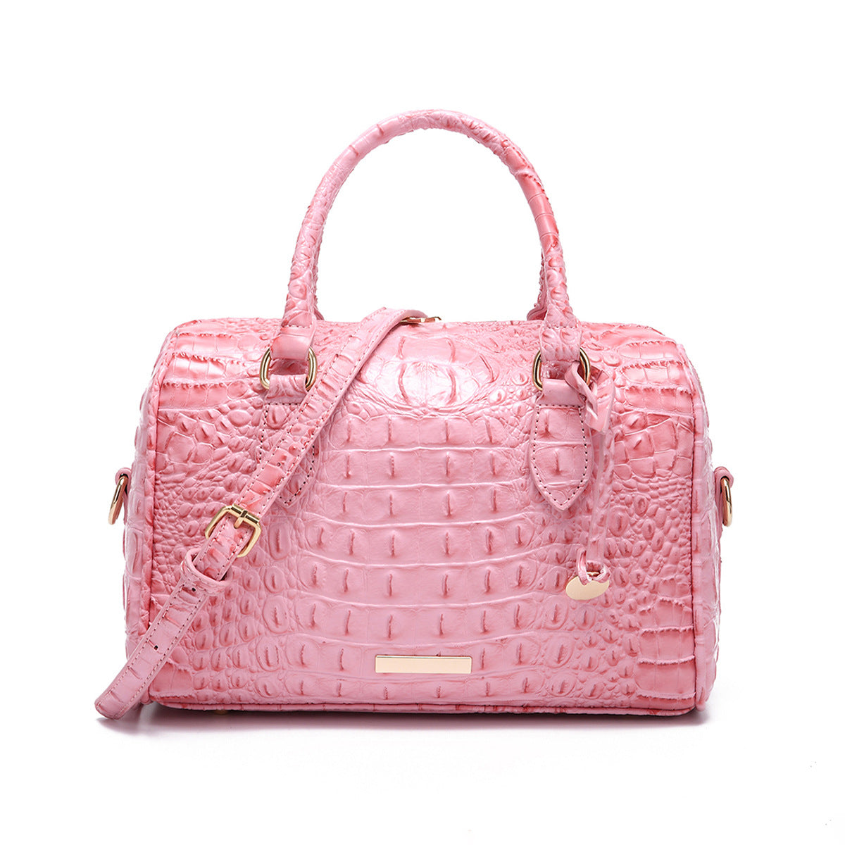 Handmade Crocodile Leather Handbag – Luxury Genuine Leather Purse