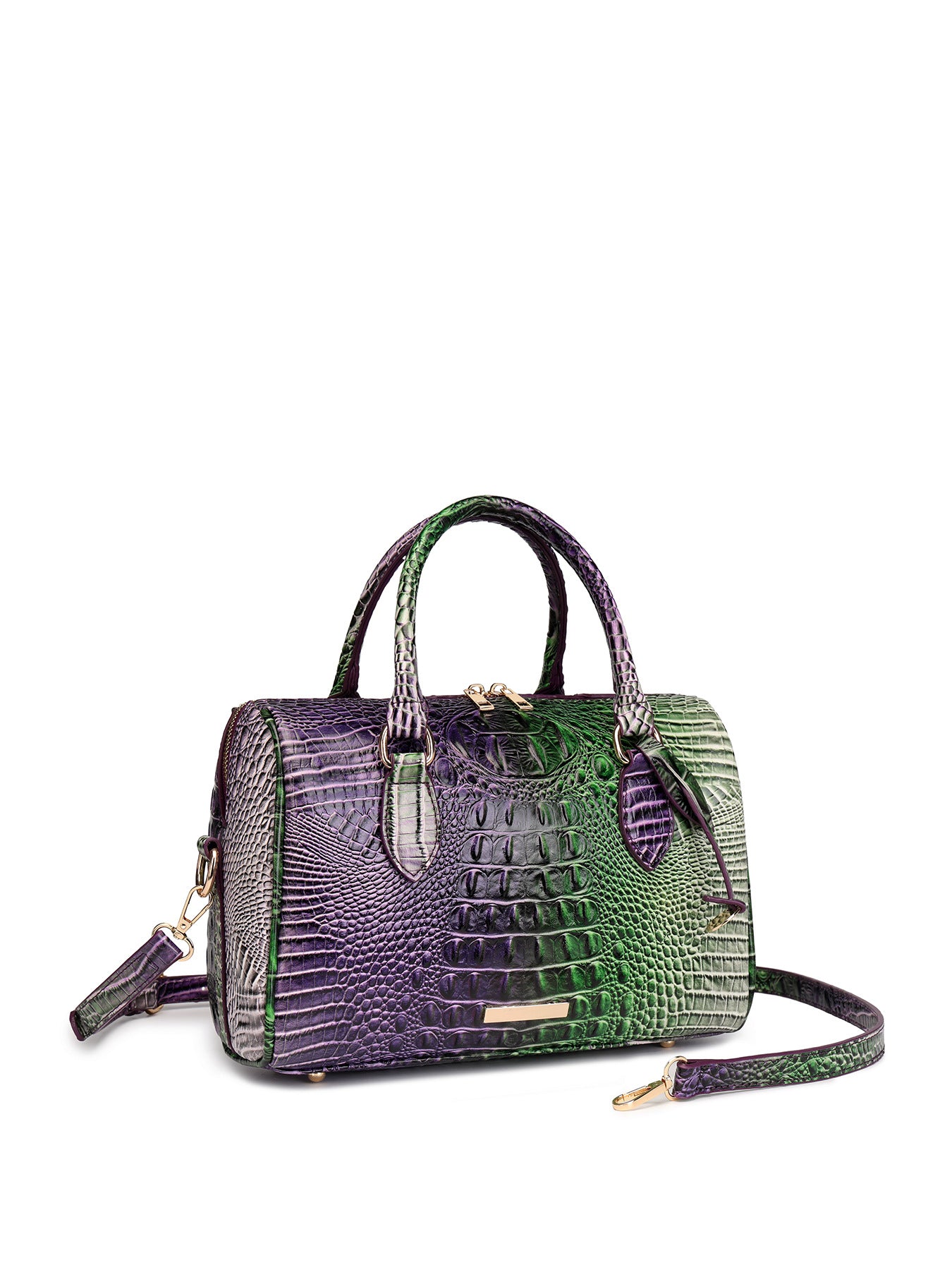 Handmade Crocodile Leather Handbag – Luxury Genuine Leather Purse