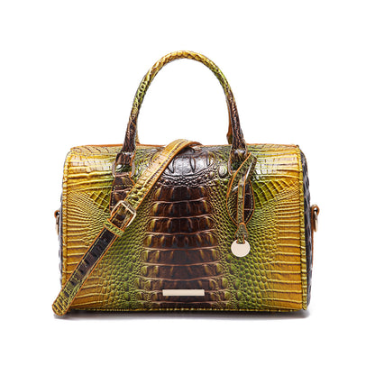 Handmade Crocodile Leather Handbag – Luxury Genuine Leather Purse