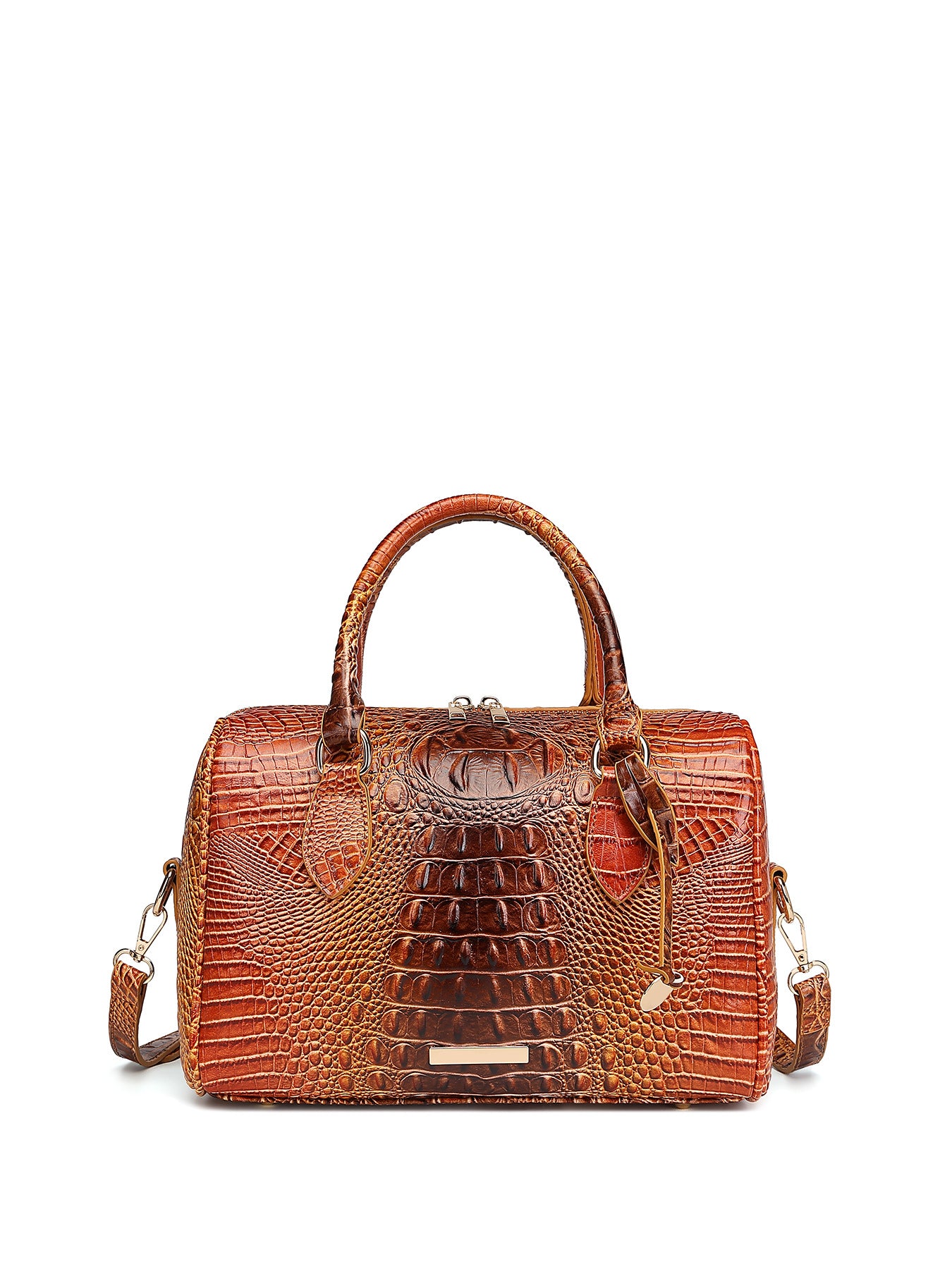 Handmade Crocodile Leather Handbag – Luxury Genuine Leather Purse