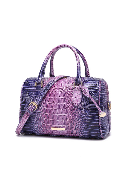 Handmade Crocodile Leather Handbag – Luxury Genuine Leather Purse