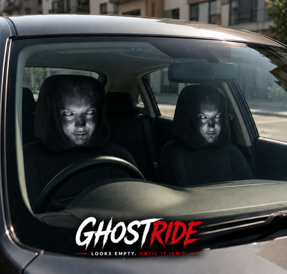 GhostRide™ Horror Headrest Covers