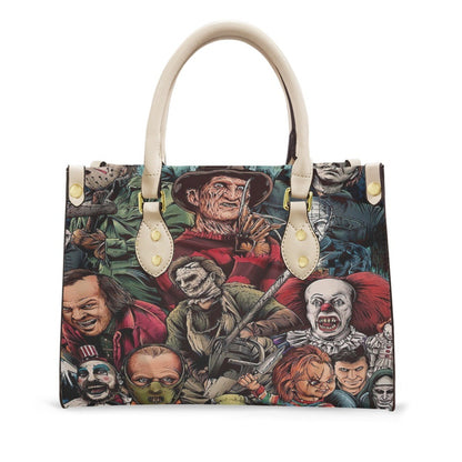 Handmade Horror-Inspired Leather Handbag