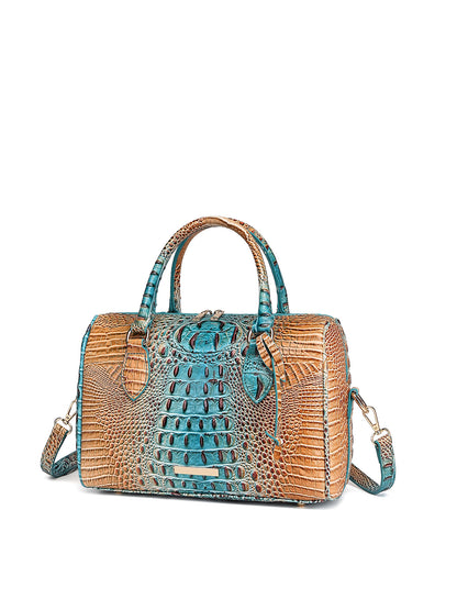 Handmade Crocodile Leather Handbag – Luxury Genuine Leather Purse