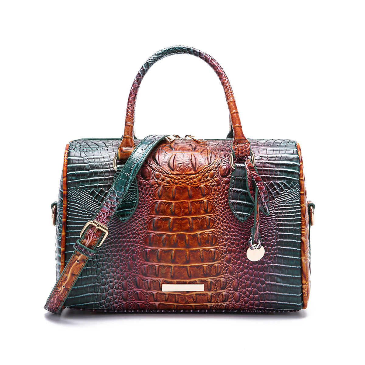 Handmade Crocodile Leather Handbag – Luxury Genuine Leather Purse