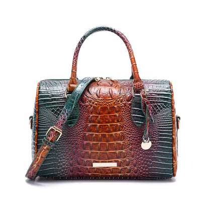 Handmade Crocodile Leather Handbag – Luxury Genuine Leather Purse