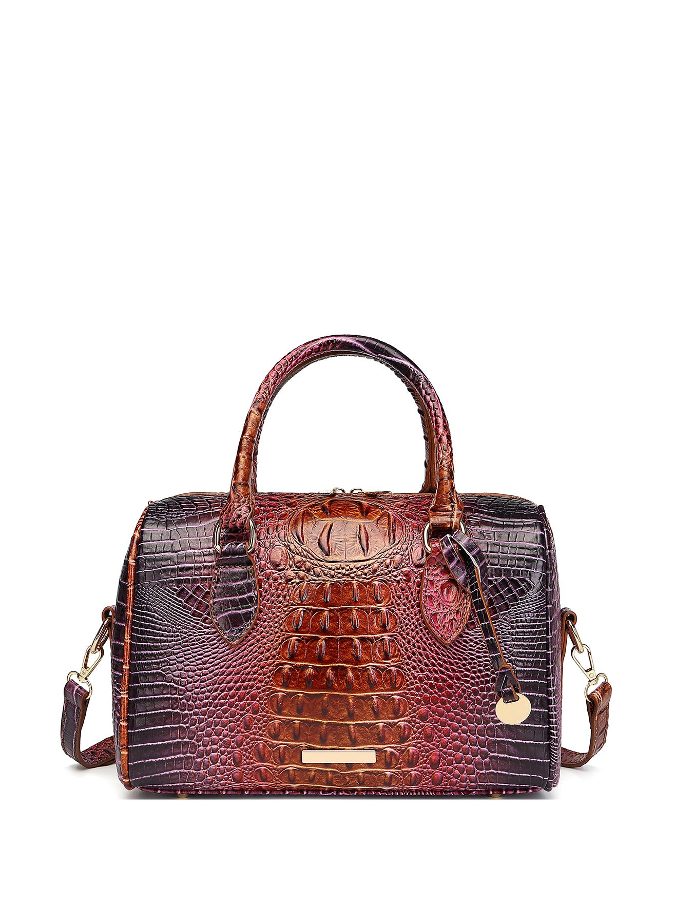 Handmade Crocodile Leather Handbag – Luxury Genuine Leather Purse