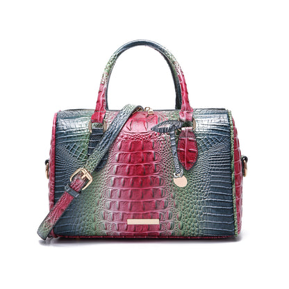 Handmade Crocodile Leather Handbag – Luxury Genuine Leather Purse