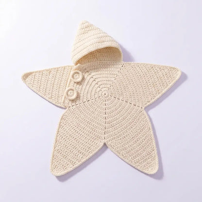 Handmade Crochet Baby Star Suit