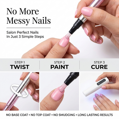 Penicure Pocket Salon Set Nail Polish